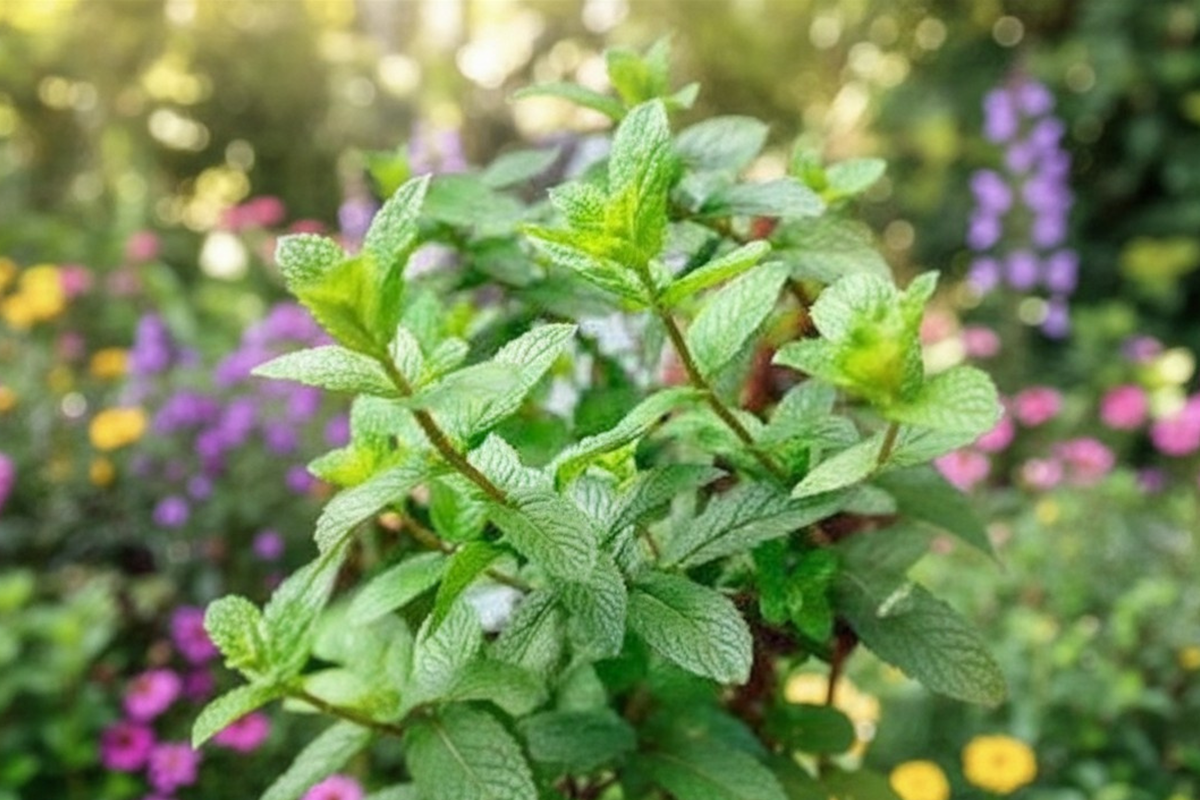 Julep Mint Live Plant Rooted Mint Herb Plant 4 to 6 Inch Perennial Garden Herb Shipped Without Pot