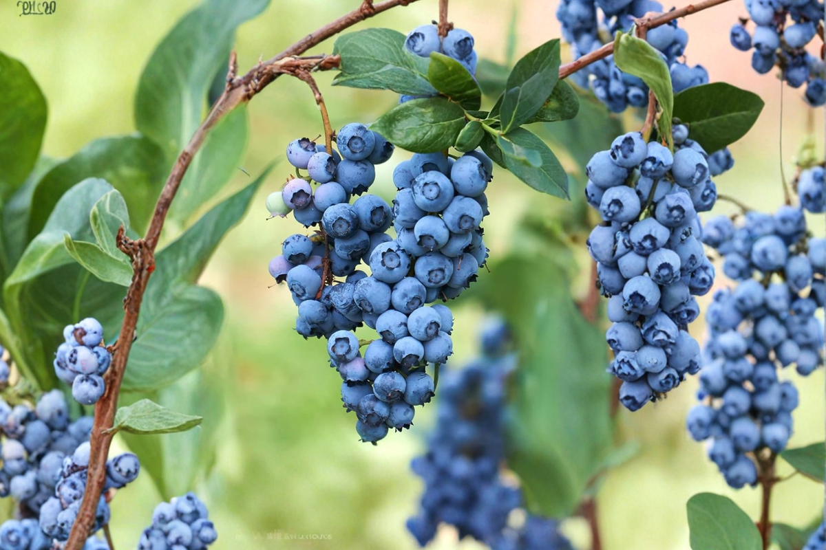 Climax Blueberry Plant Live Bush 5-Gallon Vaccinium ashei Rabbiteye Fruit Shrub for Garden Outdoor