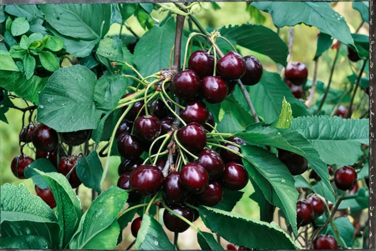 Black Cherry Tree Seeds Rare Fruit Plant 5 Seeds for Outdoor Garden and Backyard Orchard Growing