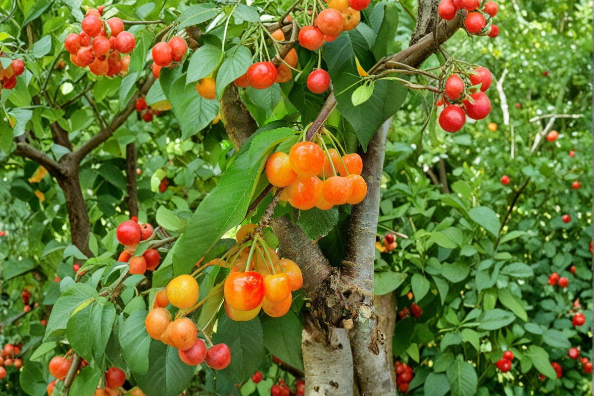 Live Harvest Gold Crabapple Tree 4–6 ft Fruiting Ornamental Malus spp. for Garden Landscape
