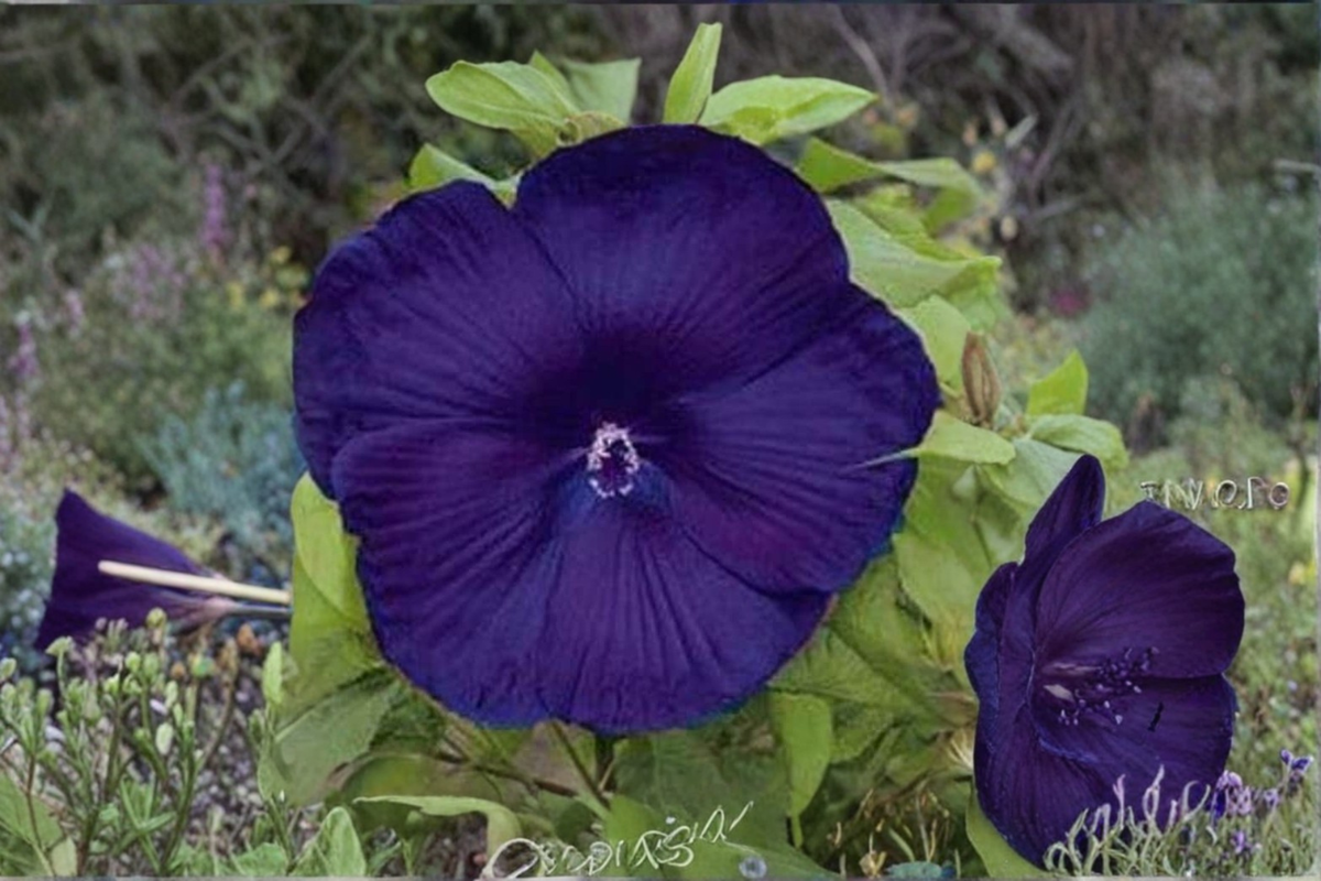 Purple Dinnerplate Hibiscus Seeds – Giant Tropical Flower Plant for Indoor & Outdoor Gardens, Hibiscus spp.