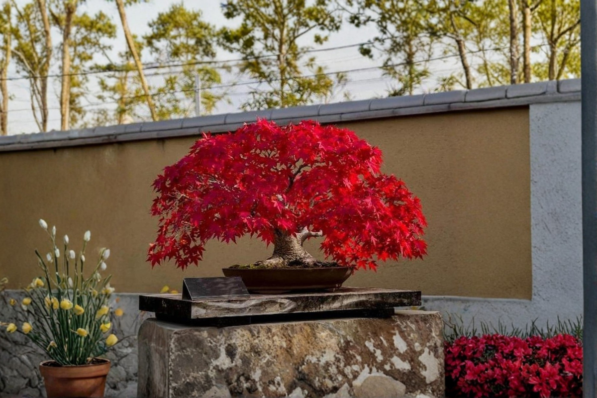Bloodgood Japanese Red Maple Seeds – Acer palmatum ‘Bloodgood’ – Deep Red Foliage for Bonsai, Garden & Indoor Pots