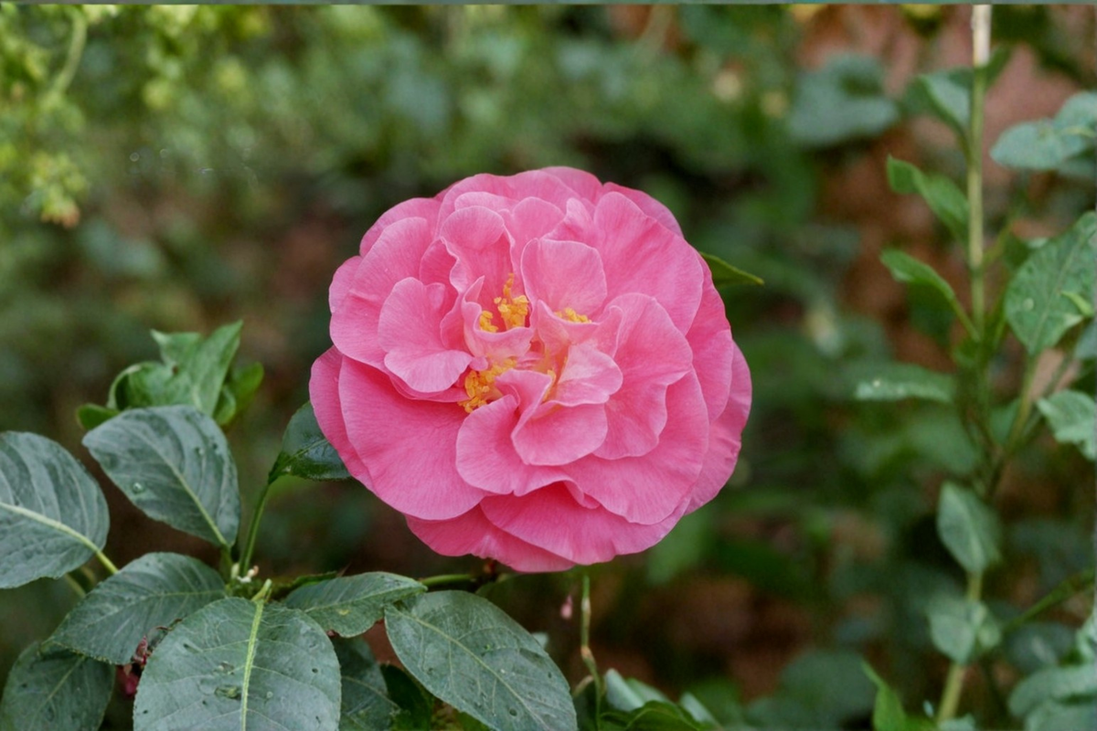 Japanese Camellia ‘Marie Bracey’ 1 Gallon Live Plant – Pink Flowering Evergreen Shrub for Shade Gardens