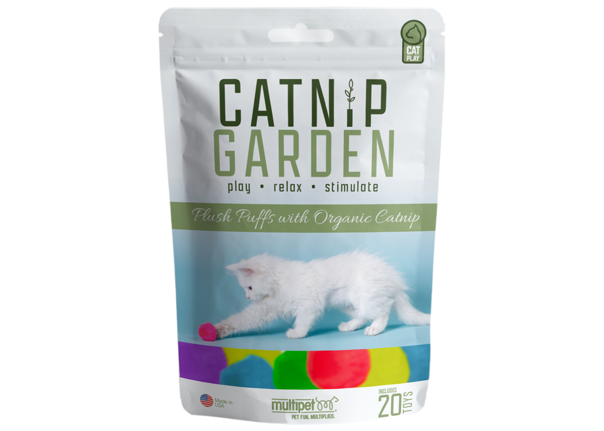 Multipet Catnip Garden® Catnip Puffs 20ct. Bag