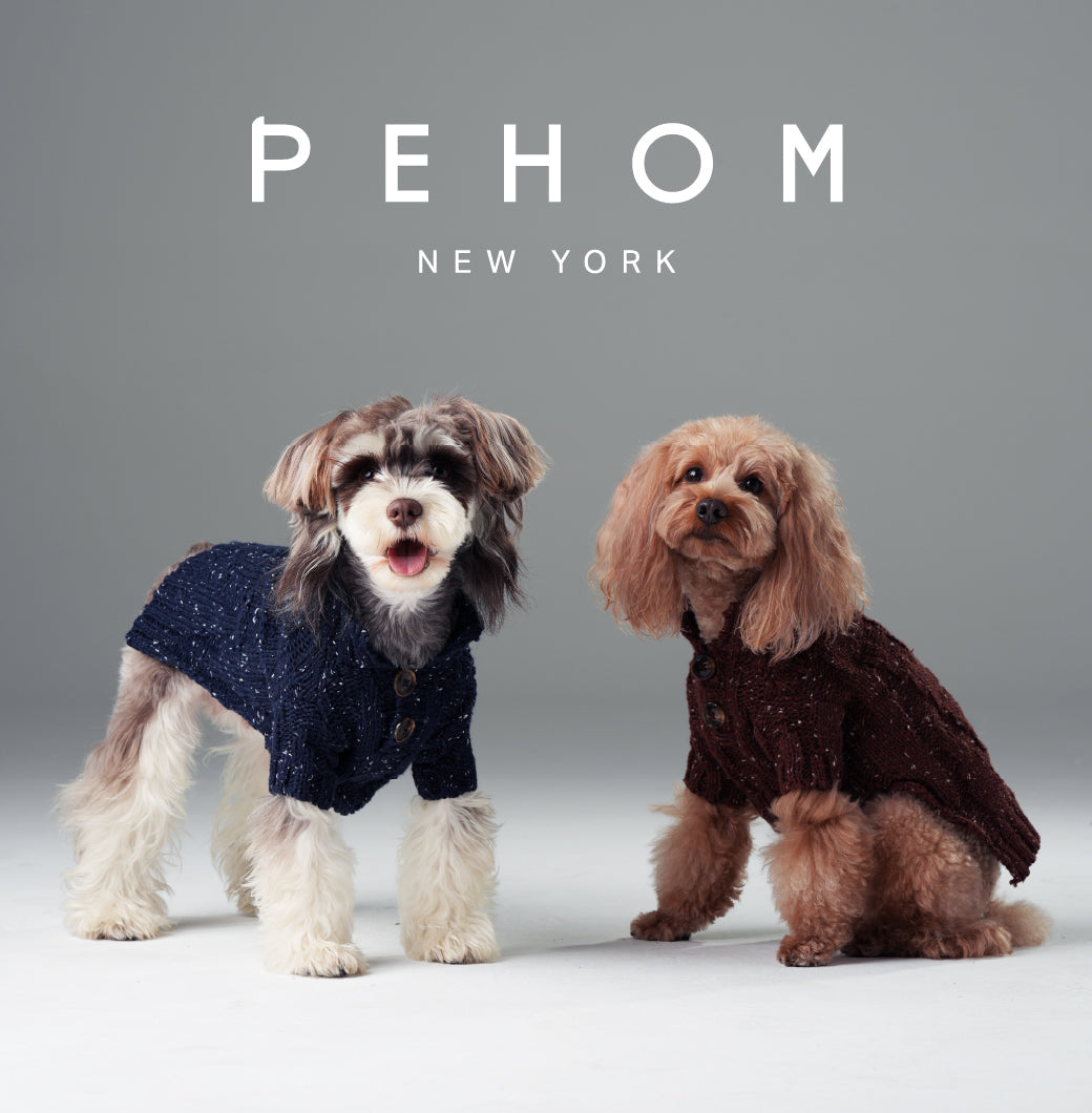 GLACIER PET SWEATER - NAVY
