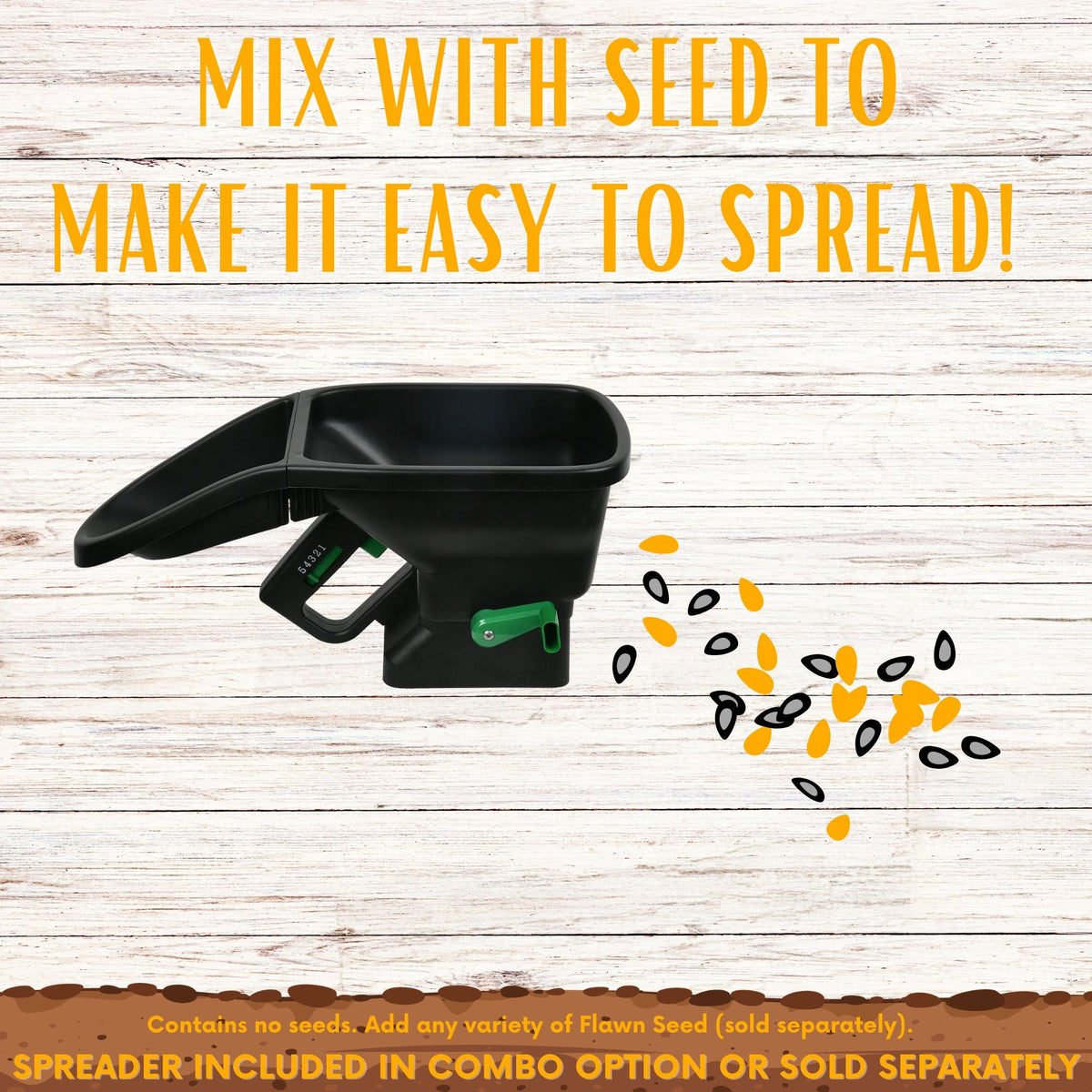 Easy Seed Spreading Mix