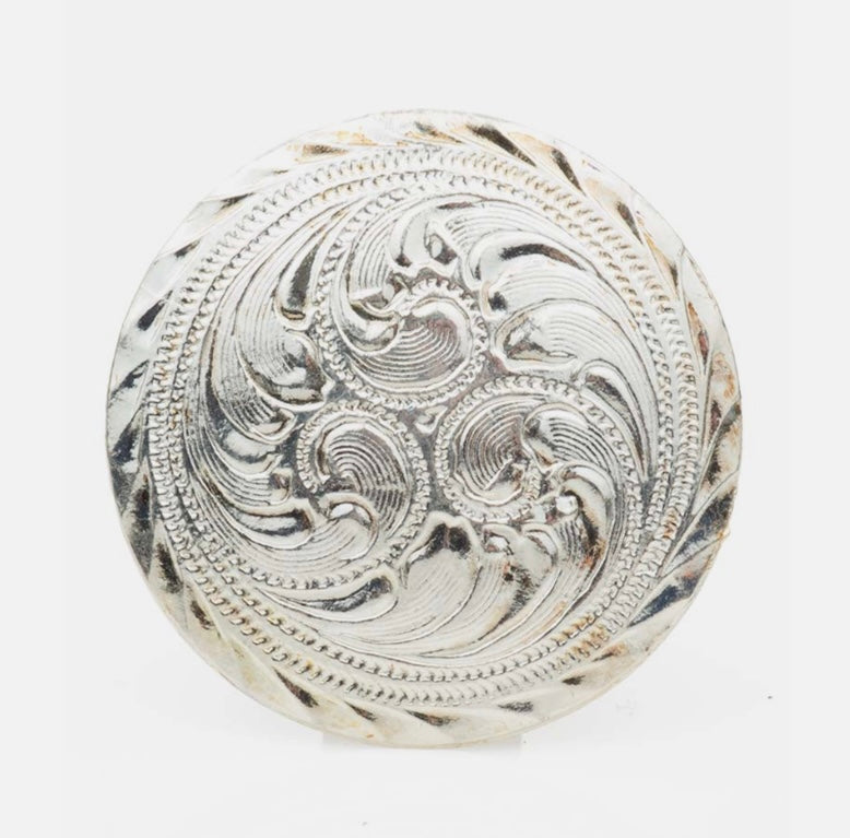 Silver Scarf Slide