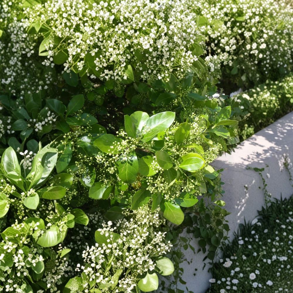 Manhattan Euonymus Live Evergreen Shrub in 3 Gallon Pot | Euonymus kiautschovicus Privacy Hedge