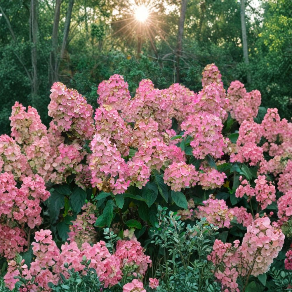 Pink Diamond Panicle Hydrangea - Live Flowering Shrub in 1 Gallon Pot | Hydrangea paniculata