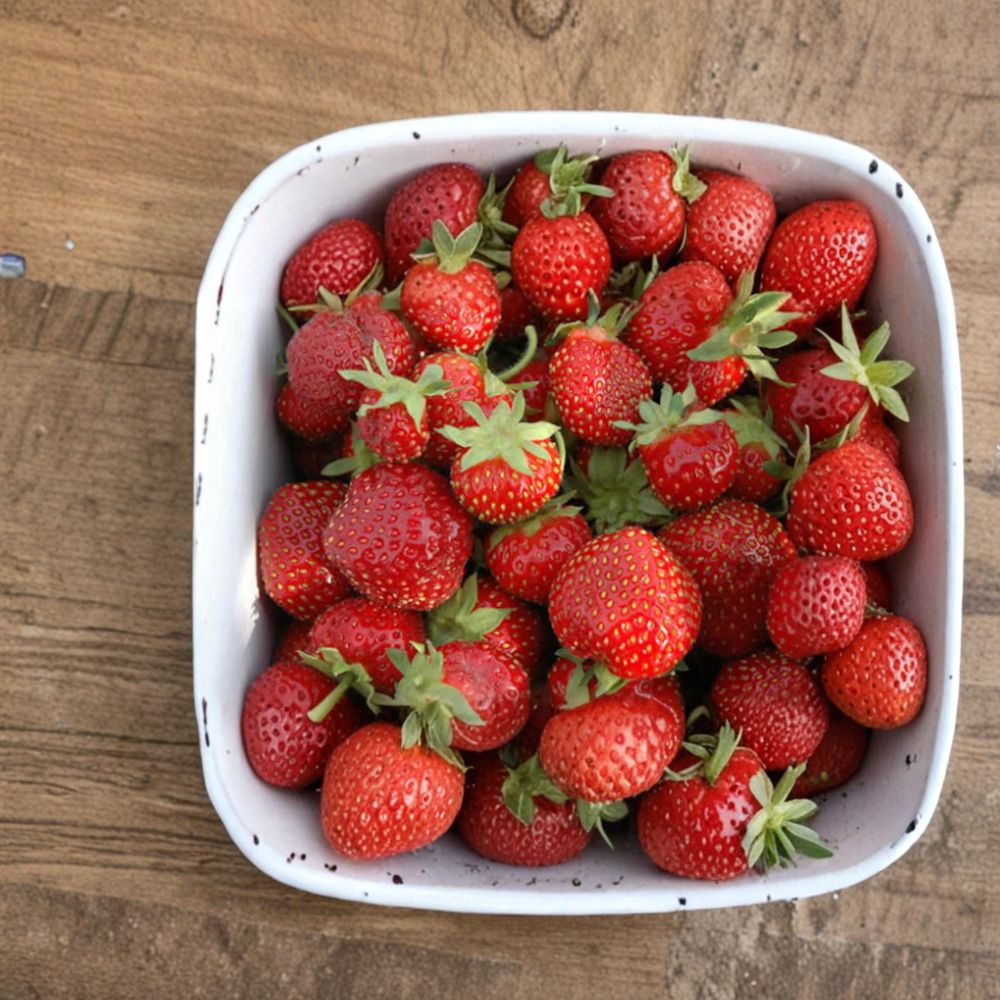 Seascape Strawberry Plants – 5 Live Everbearing Strawberry Roots | Organic Day-Neutral Berry Plants | Zones 4–8