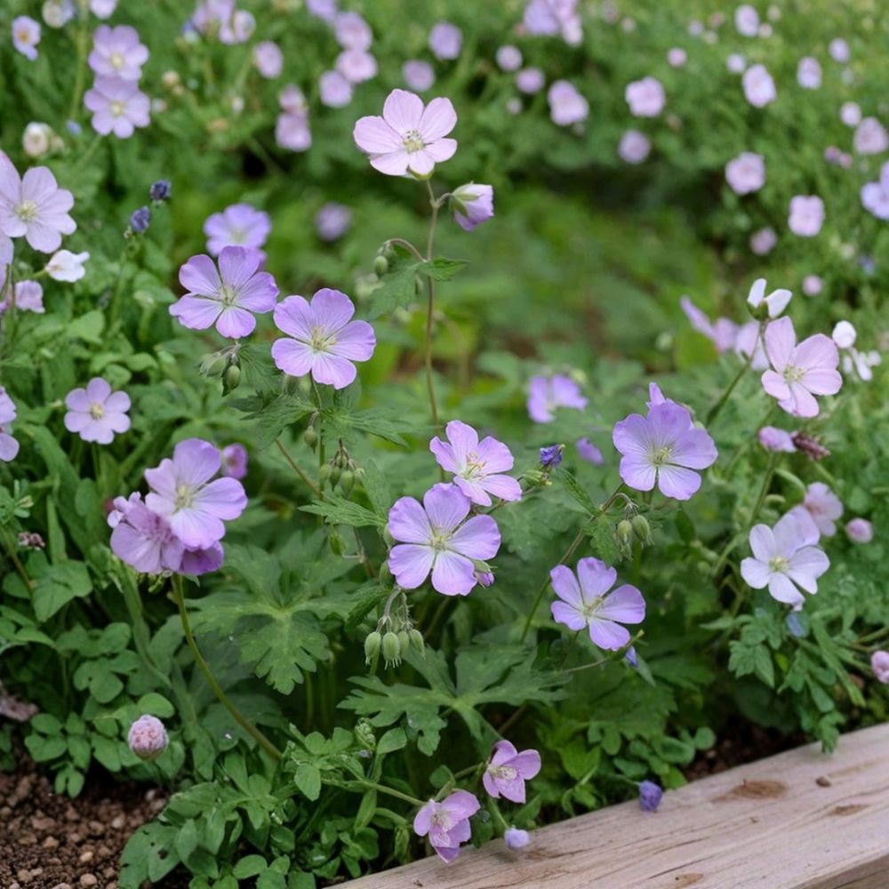 Wild Geranium Roots – 10 Fresh Bare Roots | Hardy Native Perennial for Woodland & Shade Gardens