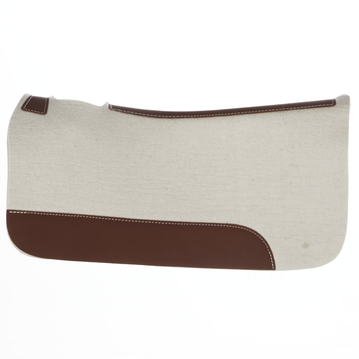 MT34031WFP Natural 3 4in 31x30 Felt Roper Saddle Pad