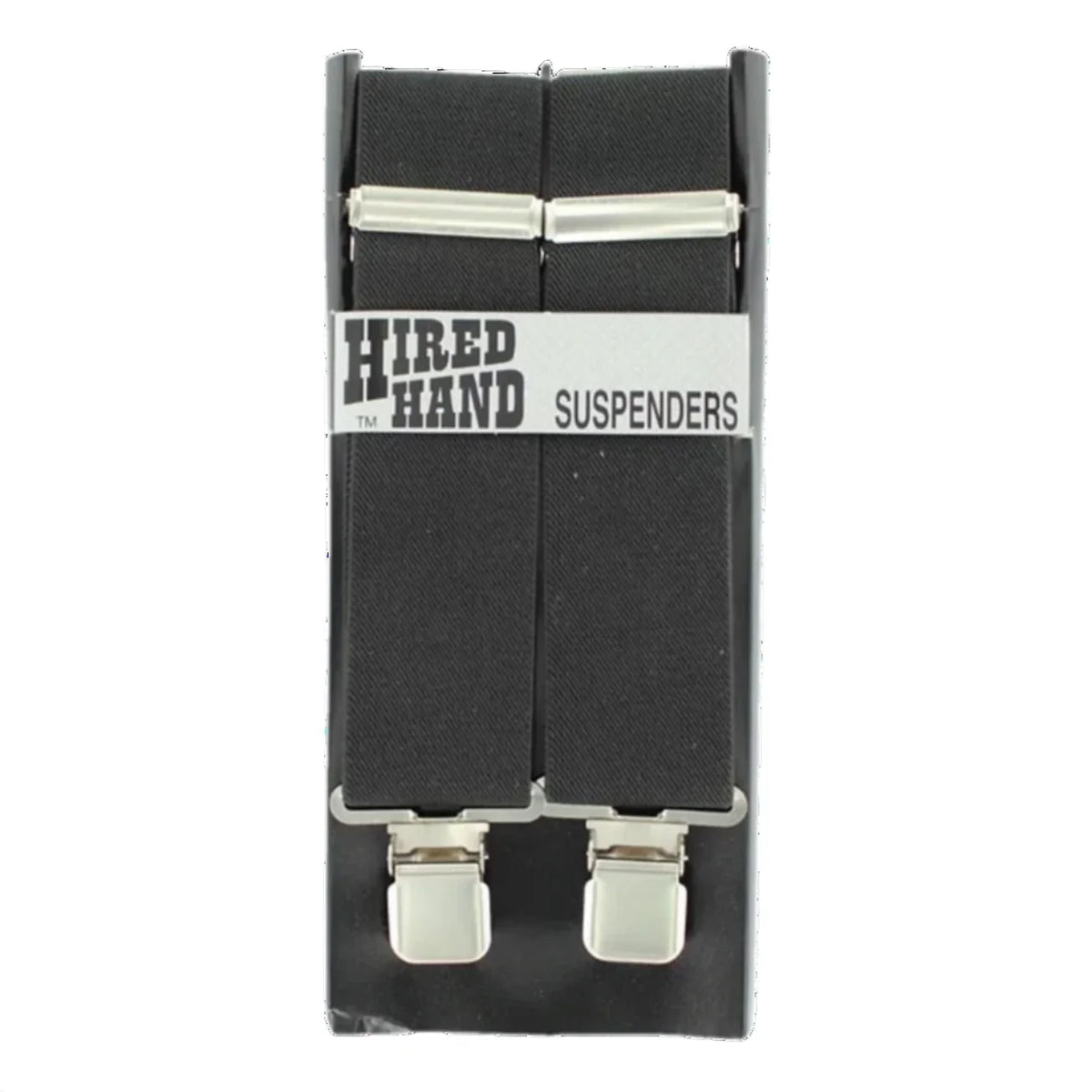 Black Hired Hand Suspenders