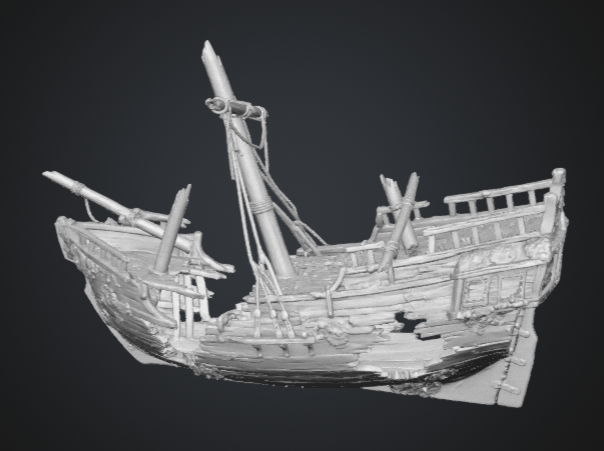 Pirate Ship Wreckage 3 - STL - Digital product
