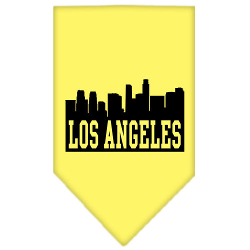 Pet and Dog Bandana Screen Printed, "Los Angeles Skyline"