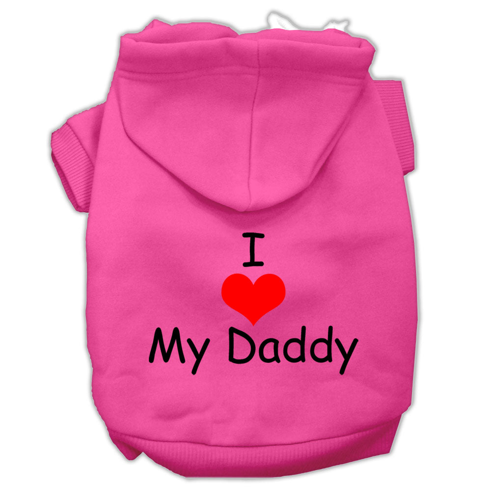 Pet Hoodie "I Love My Daddy"