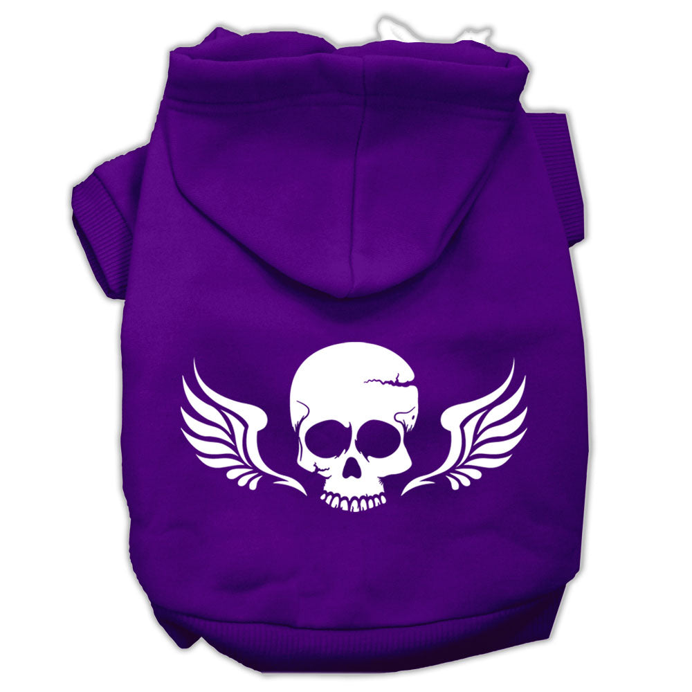 Pet Hoodie "Skull Wings"