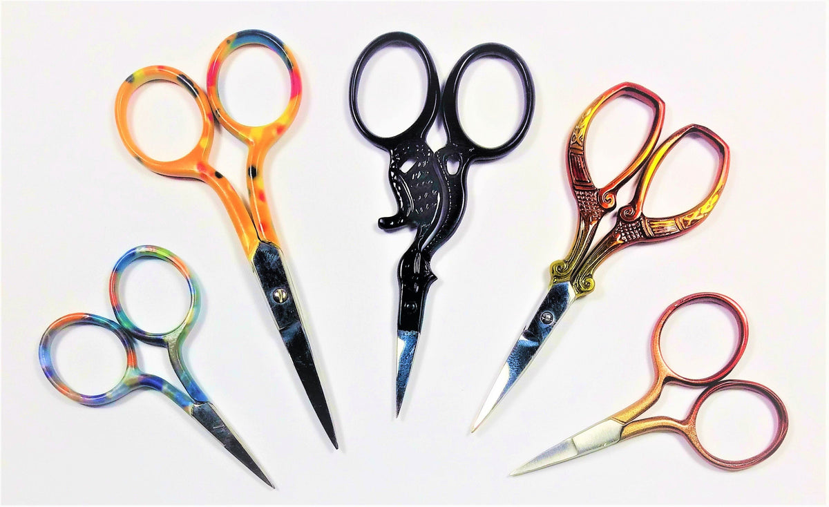 Unique Selection of Autumn Themed Precision Scissors (From USA)