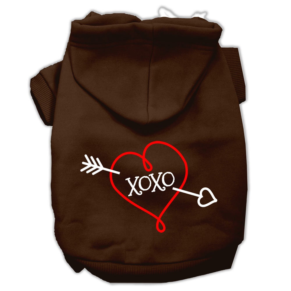 Pet Hoodie "XOXO"