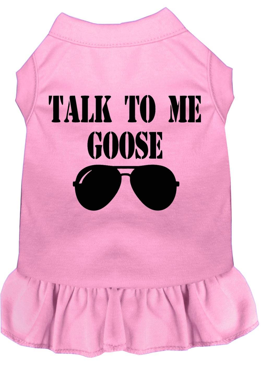 Pet Dress "Talk To Me Goose"