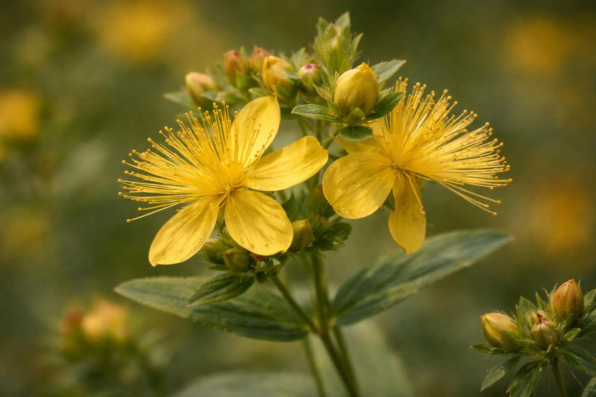St. John's Wort Seeds, Native Wildflower, Yellow Blooms, Pollinator Garden, Hypericum pyramidatum, 500 Seeds