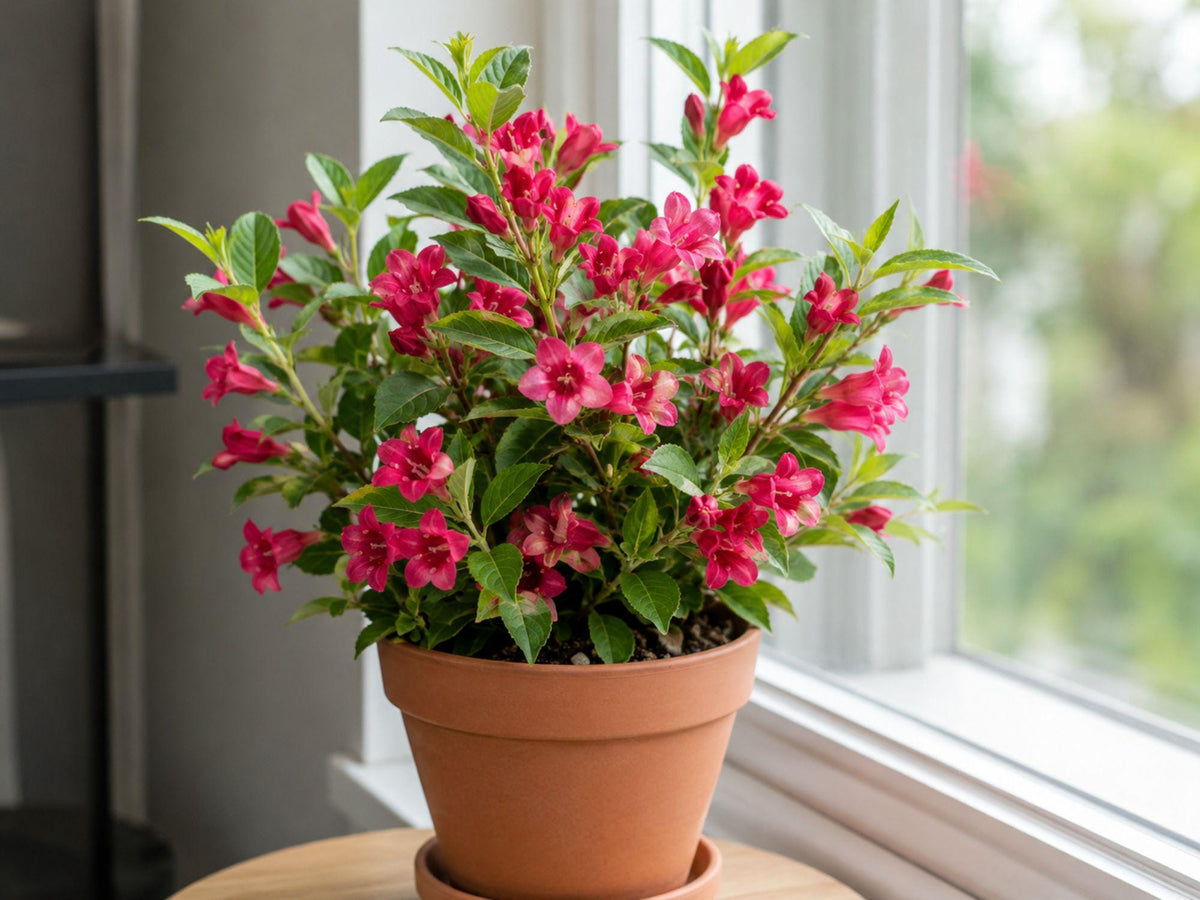 Red Weigela Bare Root Shrub 12-24" | Weigela florida Flowering Hedges & Pollinator Garden