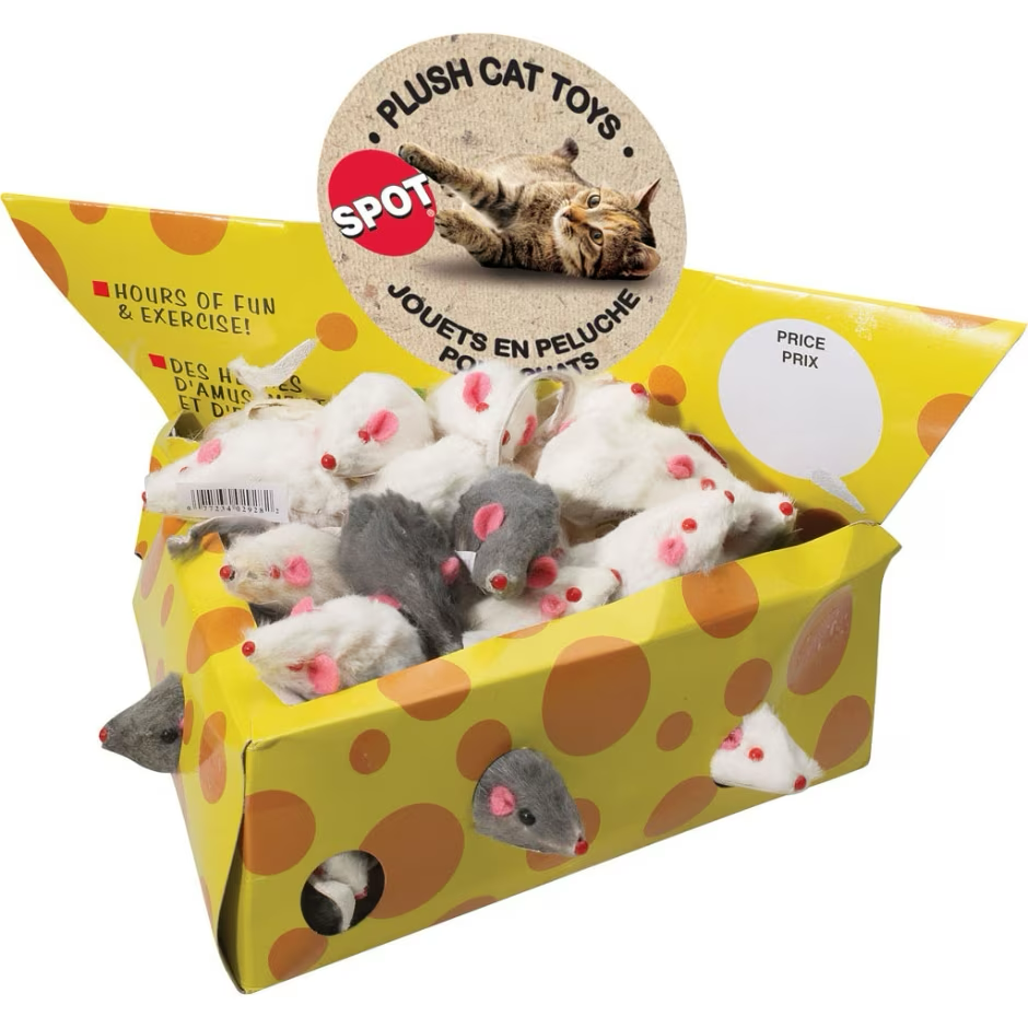 1ct Spot Mice With Catnip