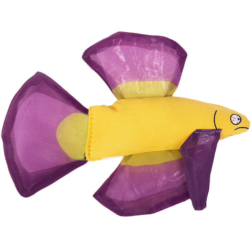 Yeowww Purple Betta Fish Catnip Toy