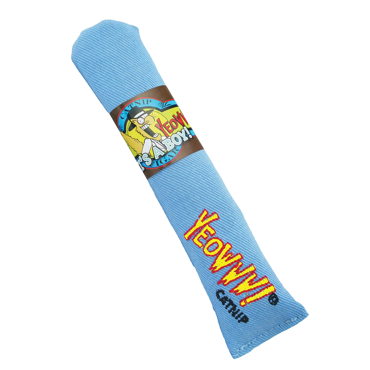 Yeowww Blue Cigar Catnip Toy