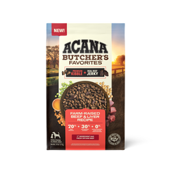 Acana Adult Grain Free Butcher's Favorites Beef and Liver Dog Food