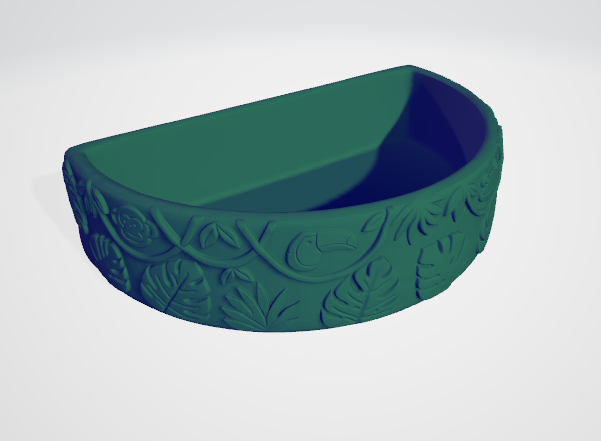 Jungle feeder bowl v4 - STL - Digital Product