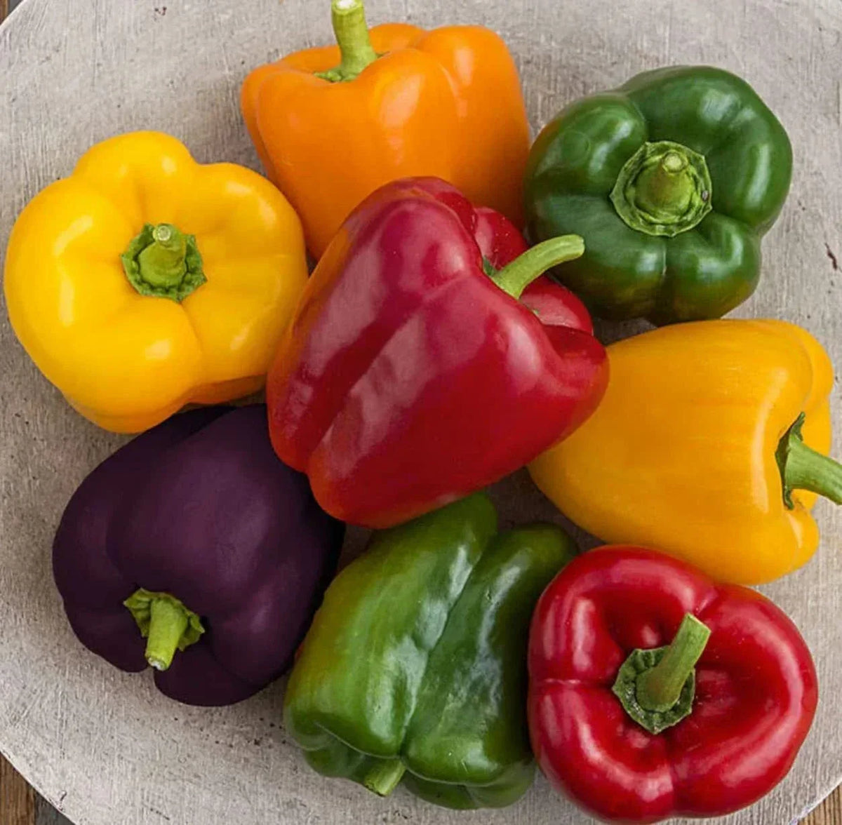 Rainbow Blend Sweet Bell Pepper Seeds - 300+ Non-GMO Capsicum annuum