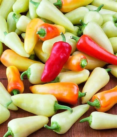 Sante Fe Grande Hot Pepper Seeds - Non-GMO Heirloom Capsicum annuum - Medium-Heat Chili for Salsas & Cooking