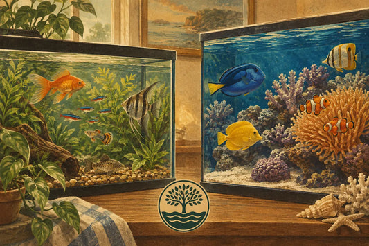Freshwater Versus Saltwater Fishkeeping Choices