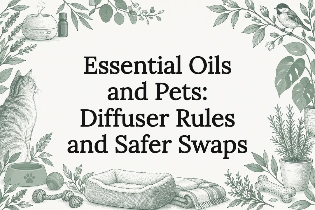 Essential oils and pet safety title card