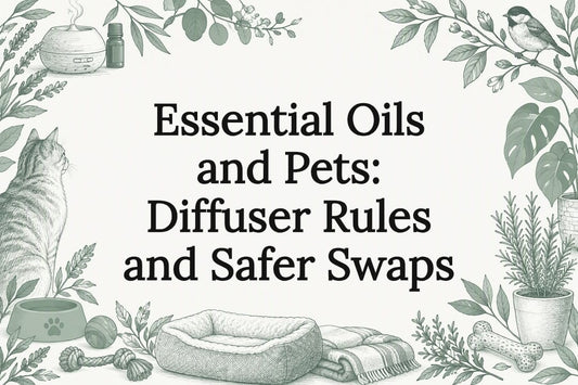 Essential oils and pet safety title card