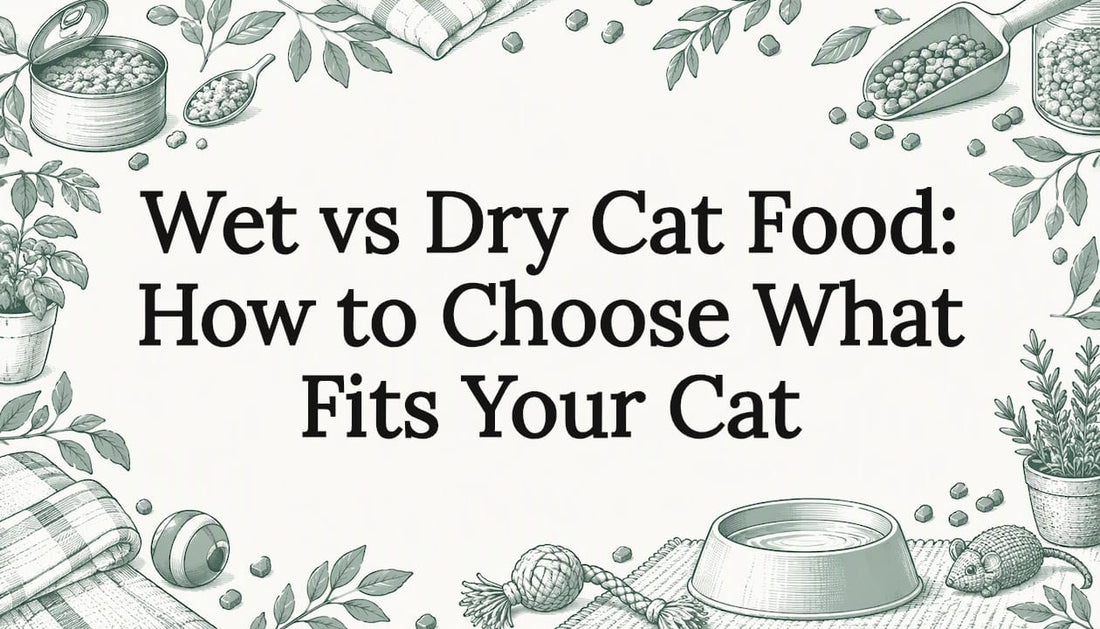 Sketches of cat food and a bowl