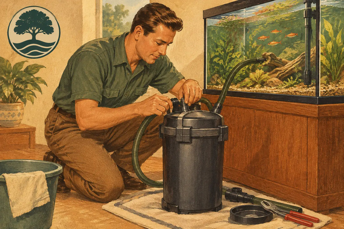 How to Install Canister Filter Without Leaks