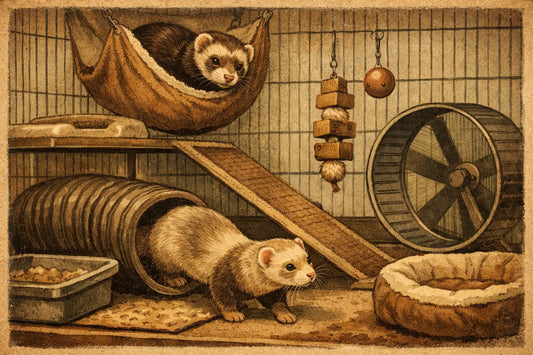 Ferret Proof Cage Accessories That Really Work