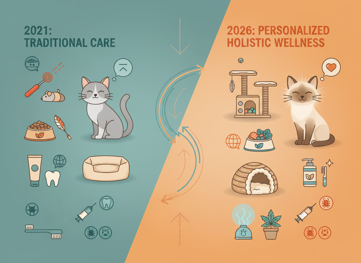 What’s Changed in Cat Vet Care (2021–2026): Vaccines, Parasite Prevention &amp; a More Personalized Approach
