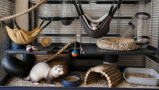 Best Ferret Cage Enrichment Ideas: 12 Setups That Work