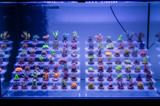 Frag Racks + Placement: How to Organize Frags for Better Flow, Less Detritus, and Faster Growth