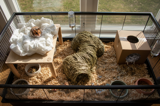Why Hamsters Need Multiple Nesting Areas
