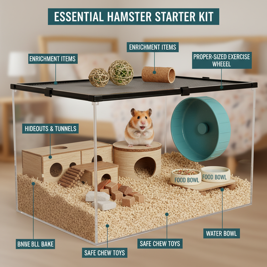 Hamster Starter Kit Shopping List: What to Buy (and What to Skip)