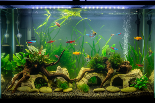 How to Reduce Stress in a Home Aquarium