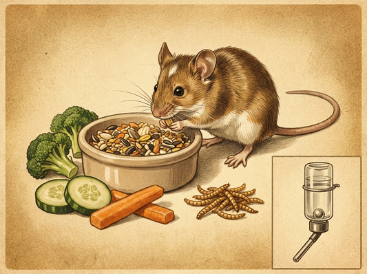 What Do Pet Mice Actually Eat