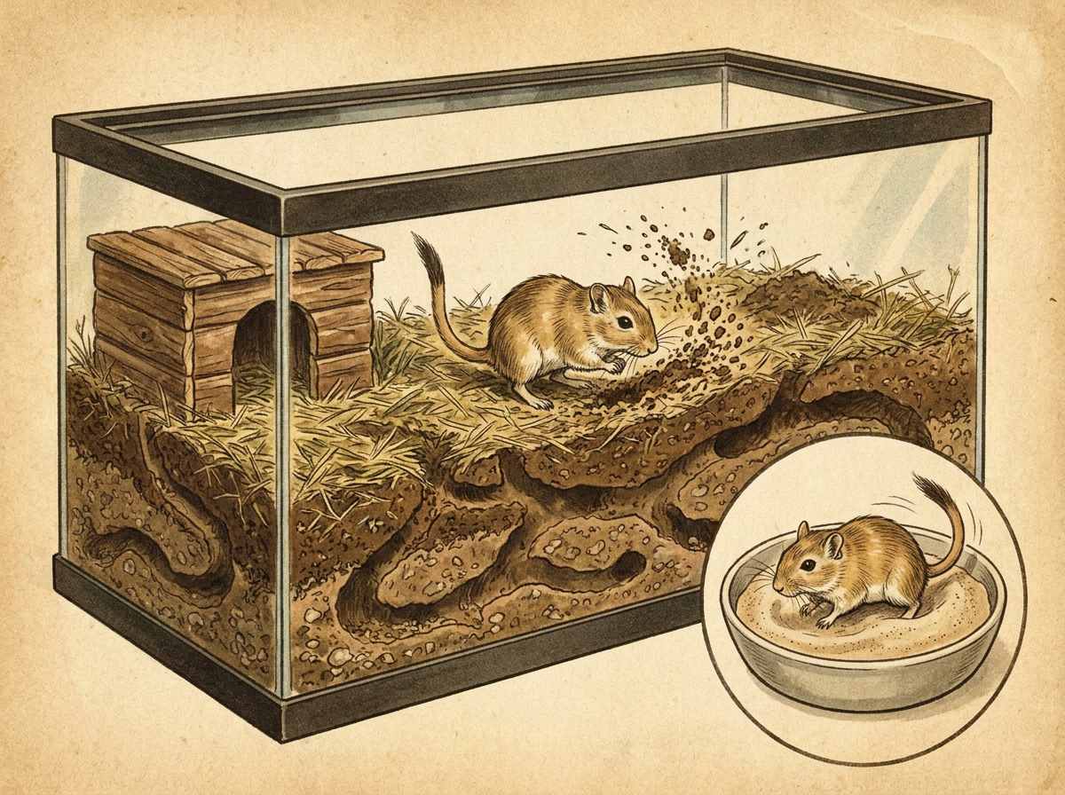 Gerbil Habitat