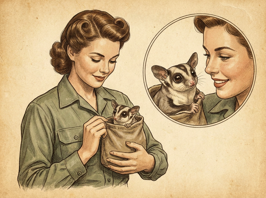 Bonding With a Sugar Glider