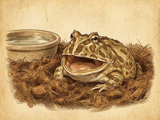 Pac-Man Frog Care