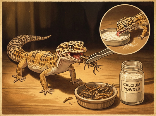 Feeding Leopard Geckos